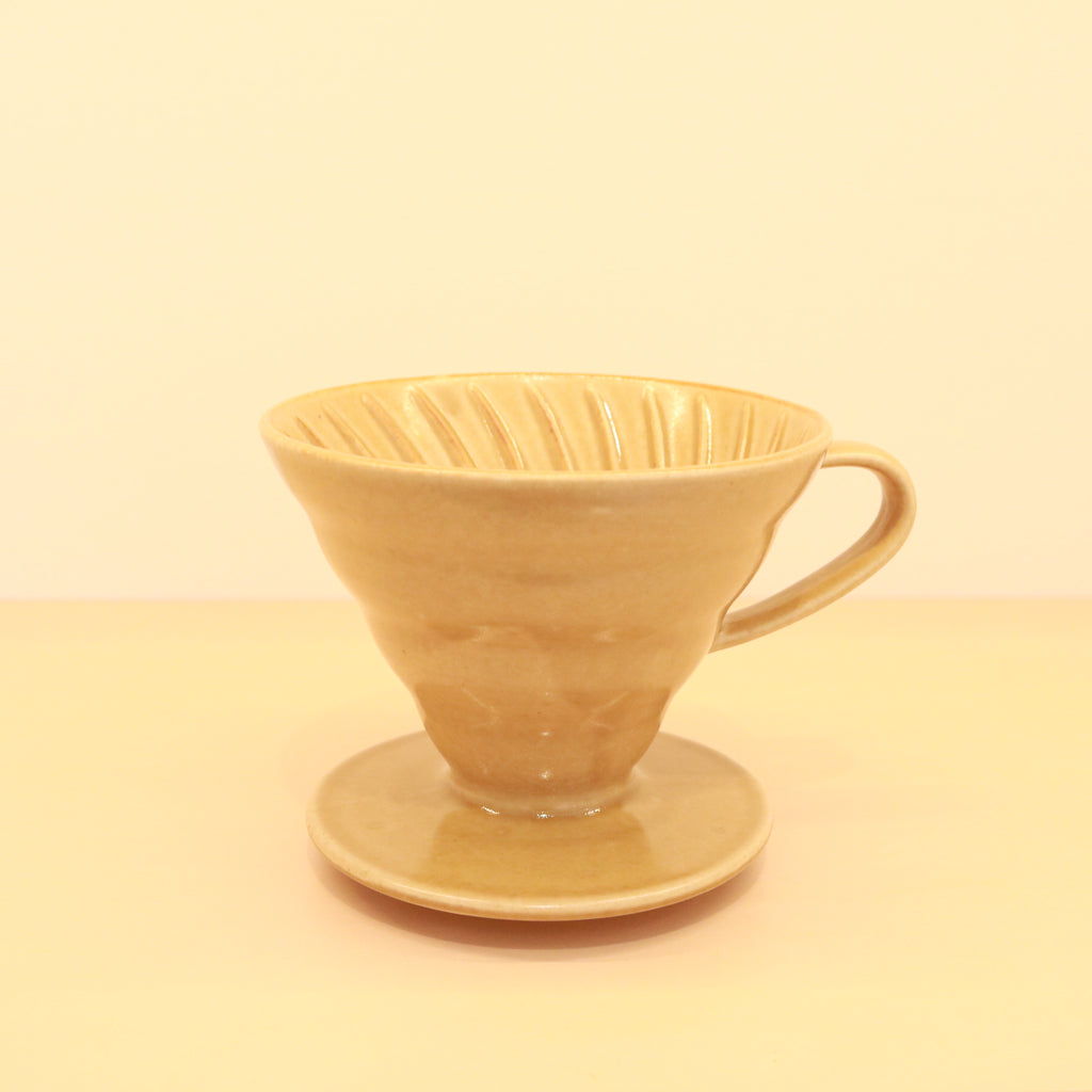 HARIO×たち吉　V60透過ドリッパー 伝統釉 古瀬戸　02size / V60 dripper collaborated with Tachikichi 02size