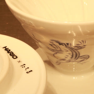 HARIO × たち吉　V60ドリッパー　セラミック / V60 ceramic dripper collaborated with Tachikichi